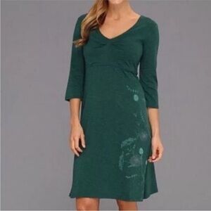 Horny Toad Rosalinda Organic Cotton-blend, A-Line, Above-knee Dress - EUC